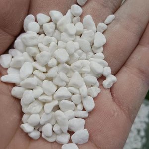 Groothandel Kiezels Tuin Landschapsarchitectuur Kiezelsteen Voor Decoratie Landschapsarchitectuur Buiten Sneeuw Witte Kiezels - Product Image 3