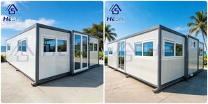 Borne de sécurité préfabriquée extensible en conteneur 40Ft 30Ft 20Ft, isolée, étanche, maison portable, bungalow - Product Image 2