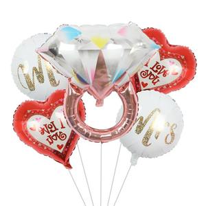 Personnage de dessin animé Anime Foil Helium Balloon Set 5pcs Ballons en film d'aluminium pour enfants Joyeux anniversaire Noël/Halloween - Product Image 5