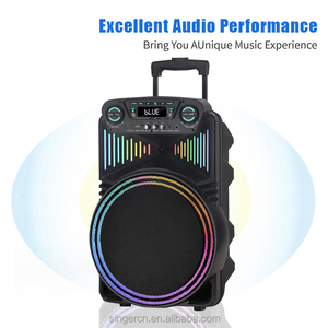 Bán buôn NDR-1511 loa không dây 15inch LED nhấp nháy ánh sáng Loa ngoài trời bt5.0 loa không dây - Product Image 2