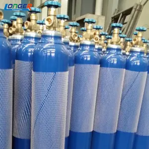 Industrial Hydrogen Gas Price 10l/20l/47l/50l Small Portable Medical Oxygen Cylinder With Valve