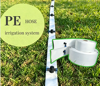 Tuyau PE plat pré-percé résistant aux UV pour irrigation goutte à goutte haute pression pour ferme