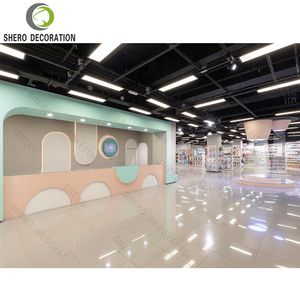 Porte-vêtements durable pour bébés Meubles de magasin de vêtements pour bébés de haute qualité Présentoir de vêtements pour enfants Support pour magasin de vêtements - Product Image 5