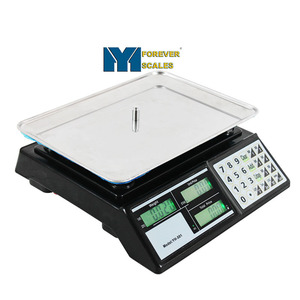 2026년형 고품질 40kg/5g 30kg/1g 디지털 가격 계산 저울 LED 디스플레이 전자 저울 공장가 - Product Image 3