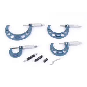 Dasqua 0-100Mm 4 Stuks Analoog Buiten <span class=keywords><strong>Micrometer</strong></span> Set 0-25Mm 50-75Mm 75-100Mm Micrmetro De Exteriores 25-50Mm Micromter Extrieur - Product Image 3