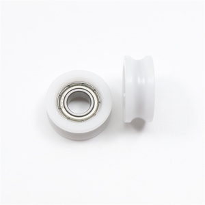 7*20*8.3 mét Dupont nylon tráng mang 687 687zz PA66 nhựa U rãnh trượt con lăn cửa sổ con lăn Nylon bánh xe - Product Image 5