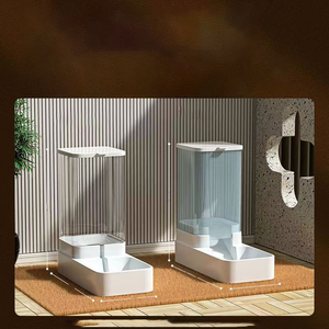 3.8LPet Feeder Dog <strong>Cat</strong> Food Bowl Pet Feeder Food Dispenser Auto Water Dispenser Bowl Grain Storage <strong>Barrel</strong> - Product Image 5