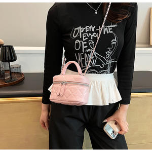 Nouvelle tendance femmes sacs diamant-motif brodé fil boîte embrayage luxe femmes chaîne-sangle épaule sac à bandoulière - Product Image 2