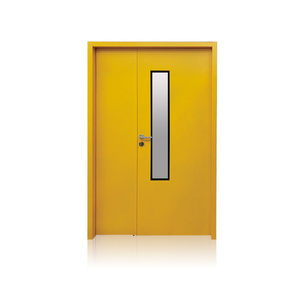 Estilo moderno Aula de una sola hoja Escape de incendios de madera Resistente a impactos Interior OEM Oficina principal Diseño escolar Madera maciza - Product Image 5