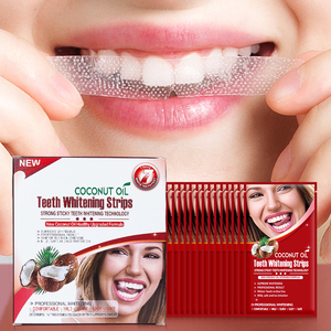 Strisce sbiancanti per <span class=keywords><strong>denti</strong></span> a marchio privato con certificazioni approvate, disponibili in diversi gusti e colori personalizzabili. - Product Image 1