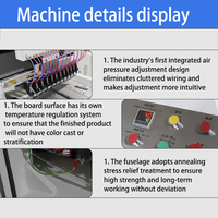 Machine à fabriquer des patchs 3D en PVC souple YSD, version étendue, machine automatique à goutter des patchs en caoutchouc PVC liquide, cœur PLC 220V