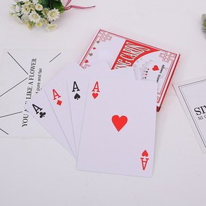 Naipes de papel creativos de comercio exterior, regalo personalizado, tarjetas de juego de mesa, tamaño de operación <span class=keywords><strong>directa</strong></span> de fábrica 130*178mm - Product Image 3