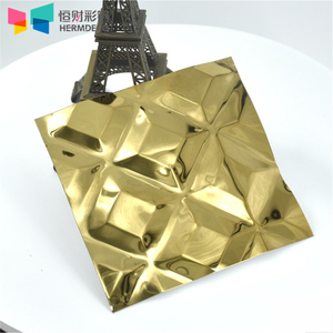 4X8 décoration intérieure de la maison feuille d'acier inoxydable <span class=keywords><strong>304</strong></span> 201 Grade or estampillé 316L services de soudage et de coupe - Product Image 1