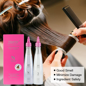 Loción Permanente para el Cabello de Calidad Profesional para Salón de Belleza, para Alisar y Rizar, Crema Permanente con Ácido Natural - Product Image 1
