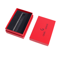 Boîtes rigides personnalisées pour produits de soin de la peau, carton gris moderne, écologiques, recyclables, imprimées en couleur, couvercles supérieur et inférieur, éponge
