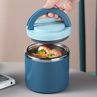 Boîte à lunch isotherme en acier inoxydable de 630 ml, gourde isotherme pour enfants, récipient à soupe, conteneur alimentaire pour enfants, fournitures pour la maison et l'école