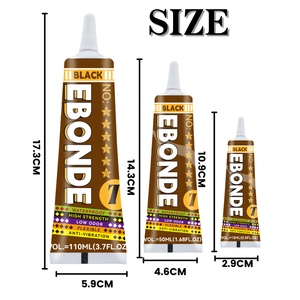 Adesivo per plastica PP PE nero da 50 ml, supportato da OEM, per polipropilene, polietilene, ABS, PVC, PMMA, <span class=keywords><strong>spugna</strong></span> EVA - Product Image 3
