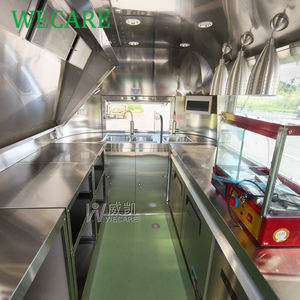 WECARE Camion de restauration mobile, bar à bulles de thé, café, jus, remorque, chariot à hot-dogs, charrette à glaces, boulangerie, camion de restauration rapide avec cuisine complète - Product Image 6