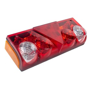 ไฟเบรคเลี้ยวแบบ3 in <span class=keywords><strong>1</strong></span>หลอดไฟท้ายสีแดง24V หลอดไฟ LED รถบรรทุก - Product Image 3