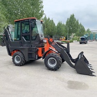 TOSH jual obral Model traktor kompak WZ25-18 dengan pemuat dan penggali 4X4 dengan ember 8 dalam 1