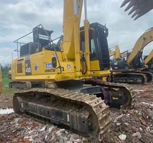 Excavatrice sur chenilles lourde Komatsu PC450 d'occasion en bon état, excavatrice PC 450 d'occasion à vendre, aucun avis pour le moment - Product Image 1