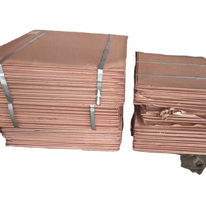 High Quality Electrolytic <b>Copper</b> Cathode Scrap 99.97% Cu (Min) Grade Welding Service Available 125kg/piece Factory Price - Product Image 6
