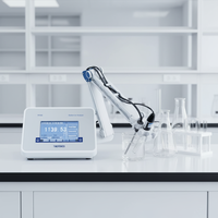 Analizador de iones de sodio para uso en laboratorio en industrias petroquímicas y petroleras
