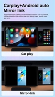 13 "Android 13 Autoradio Stereo Carplay GPS Wifi BT HiFi-Unterstützung AHD-Kamera für DVD-Player Mirror Link Verstärker 4 64GB Auto