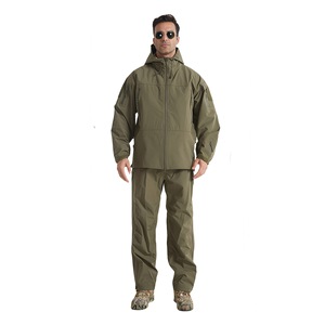 Conjunto de Chaqueta y Pantalones SFB29 715 para Hombre, Carcasa Rígida, Totalmente Cosida, con Cierre, Transpirable, Ligera, Resistente al Viento e Impermeable, para Deportes al Aire Libre - Product Image 1