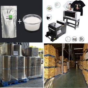 INK A2 A3 A4 PES TPU Negro Blanco Adhesivo de fusión en caliente DTF Polvo de transferencia de calor para impresora - Product Image 2