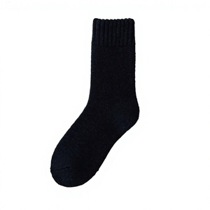 SASPORTS LEAGUE New <b>Winter</b> Women Crew <b>Socks</b> Breathable Cotton Bow Decoration Warm Standard <b>Thickness</b> Knitted Solid Pattern - Product Image 3