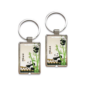 พวงกุญแจอีพ็อกซี่วงแหวนโลหะสแตนเลสแบบกำหนดเองพร้อมชิปอัจฉริยะ - Product Image 1