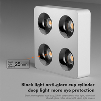 Projecteur Led moderne en Aluminium économe en énergie, Anti-éblouissement, facile à installer, Dimmable 12w 24w 36w 48w, pour plafond intérieur