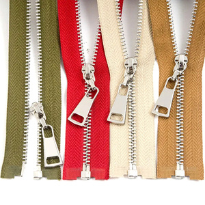 Haute qualité # 3 # 5 # 7 # 8 # 10 Fermetures <span class=keywords><strong>éclair</strong></span> métalliques personnalisées <span class=keywords><strong>pour</strong></span> vêtements, dents dorées et argentées, <span class=keywords><strong>pour</strong></span> vestes, 50 <span class=keywords><strong>cm</strong></span>, 60 <span class=keywords><strong>cm</strong></span>, <span class=keywords><strong>70</strong></span> <span class=keywords><strong>cm</strong></span> - Product Image 3