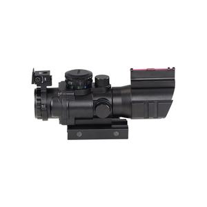 4x32 하이 프로파일 메탈 방수 광학 조준경 사냥용 광섬유 조준기 4x 프리즘 20mm에 적합 - Product Image 5