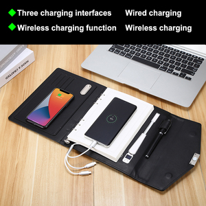 Notebook Power bank con chiavetta usb dairy book con ricarica wireless - Product Image 4