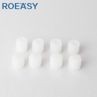 ROEASY 3 en 1 boulons de connexion d'armoire raccords goujon en plastique excentrique came meubles armoire vis goujon boulon