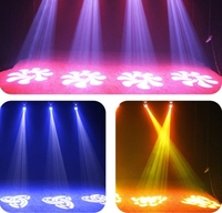 Professionnel Extérieur 10w Mini Led Laser Tête Mobile Lumière 7 Yeux Led Rgbw Mélangeur Couleur Lavage Pour Lumière De Scène