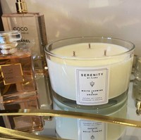 Bougie de luxe en soja parfumée de haute qualité avec cristaux, étiquette privée personnalisable pour la Saint-Valentin, Diwali, pour les bars