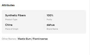 Goma de Mastiha Natural de Chios, Resina de Lentisco, Goma Vegetal Natural de Pistacia Lentiscus, Ampliamente Utilizada en Cosmética - Product Image 6