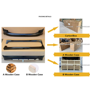 KIT DE CARROCERÍA DE COCHE ESTILO KDM para <span class=keywords><strong>2016</strong></span> 2017 2018 HYUNDAI ELANTRA AVANTE BODYKIT PARACHOQUES DELANTERO LABIO PARACHOQUES TRASERO DIFUSOR FALDÓN LATERAL - Product Image 5