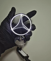 Logo lumineux pour Mercedes-Benz Classe C W205, Classe E W213, Classe S, Classe V, Maybach, Classe GLS