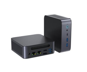 Xzh H90 <span class=keywords><strong>Pro</strong></span> Slim Mini PC AMD Ryzen 7 8745HS Ddr5 USB3.2 2 * Ddr5 2*2.5G Lan Win11 Mini Gamer Máy Tính Với Wifi6E - Product Image 1