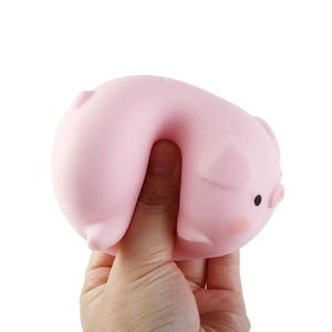 Jouet anti-stress en forme de cochon mignon à presser, jouet de décompression à récupération lente pour enfants, garçons, filles, cadeau unisexe - Product Image 4