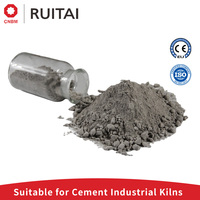 Matériau réfractaire coulable haute qualité et haute résistance pour bouche de four et tuyau d'injection de charbon pour grand four à ciment industriel