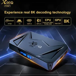 Decodificador <span class=keywords><strong>de</strong></span> TV Android 14.0 X96Q <span class=keywords><strong>Pro</strong></span> Plus 8K <span class=keywords><strong>de</strong></span> Alta Calidad, CPU H728, WiFi 6, LAN 1000M, <span class=keywords><strong>IPTV</strong></span> Box X96q <span class=keywords><strong>Pro</strong></span>+ - Product Image 4