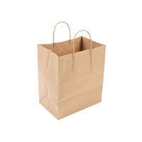 Sac en papier kraft recyclé personnalisé avec logo imprimé, sac de shopping, boîte d'emballage