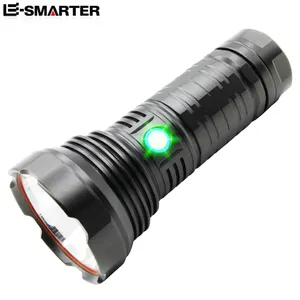 Projecteur de torche LED super lumineux 360 lumière lampe de poche LED puissante avec batterie rechargeable