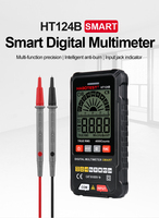 Multimètre numérique intelligent portable professionnel True RMS AC/DC à gamme automatique, meilleur testeur de batterie de voiture, 4000 points de lecture, 0,5 %, 600 V