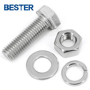 SS304 310 SS 202 A4-70 M16 M29 M48 M60 M68 M100 4 мм из нержавеющей стали шестигранный болт и гайка - Product Image 4